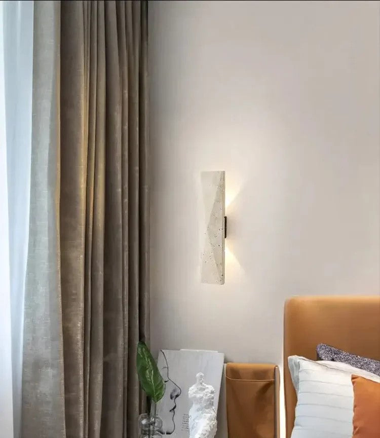 Cairo - Travertine Wall Lamp