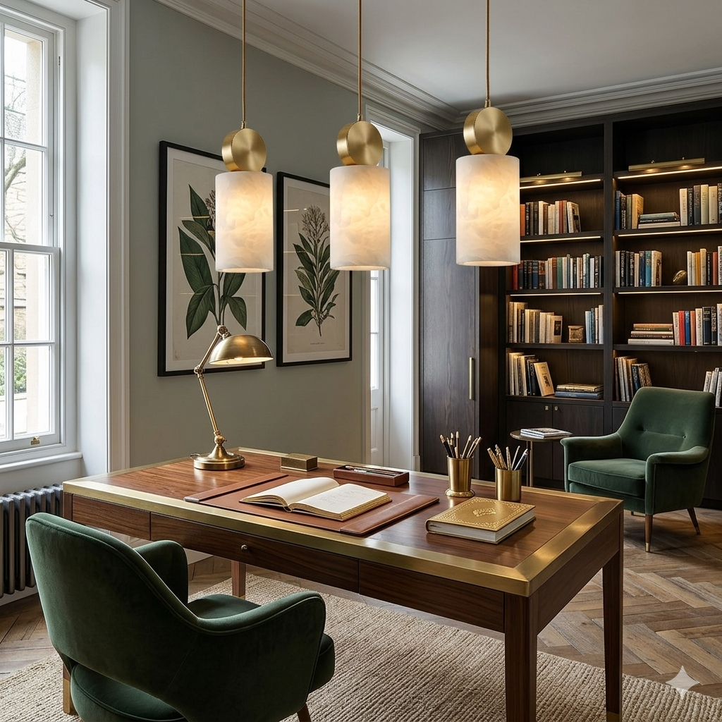 Izmir - Marble Pendant Light