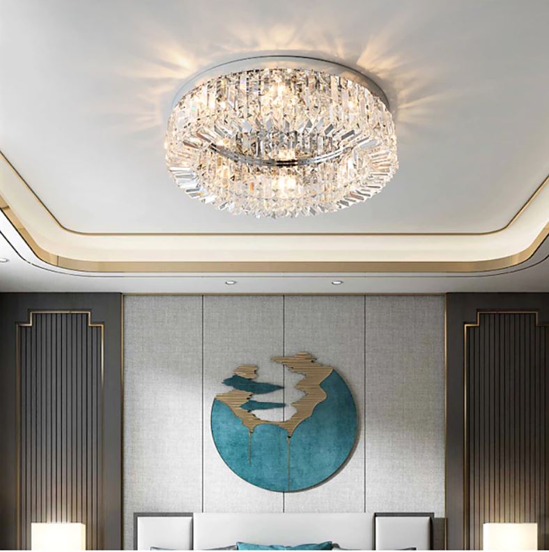 Naples - Glass Ceiling Light