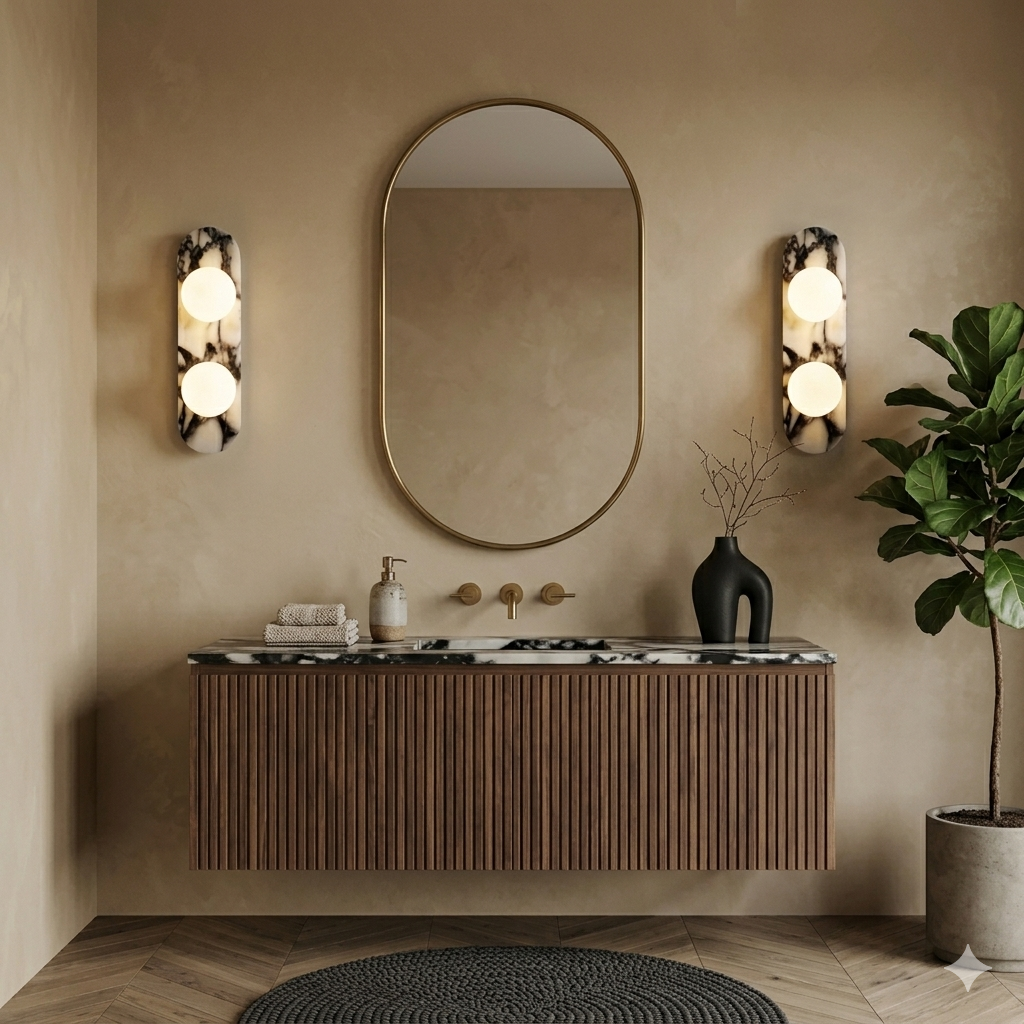 Volakas - Marble Wall Lamp