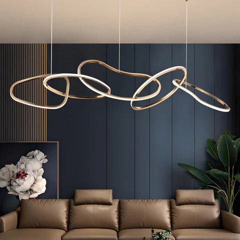 Praia - Steel Chandelier
