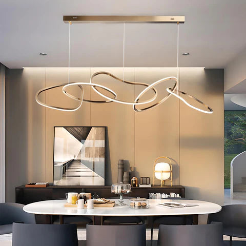 Praia - Steel Chandelier