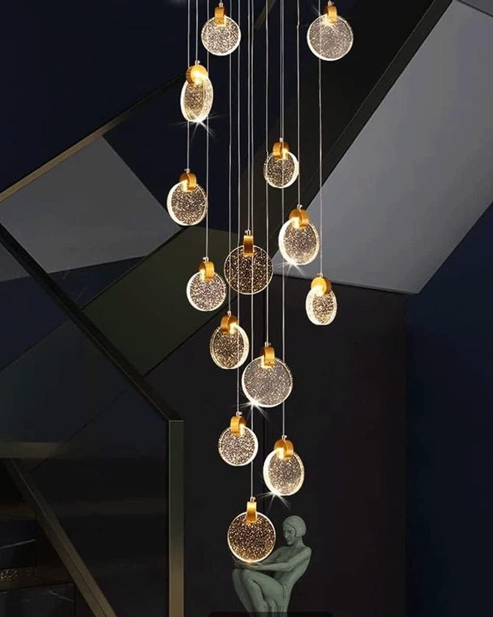 Sheffield - Crystal Cluster Chandelier