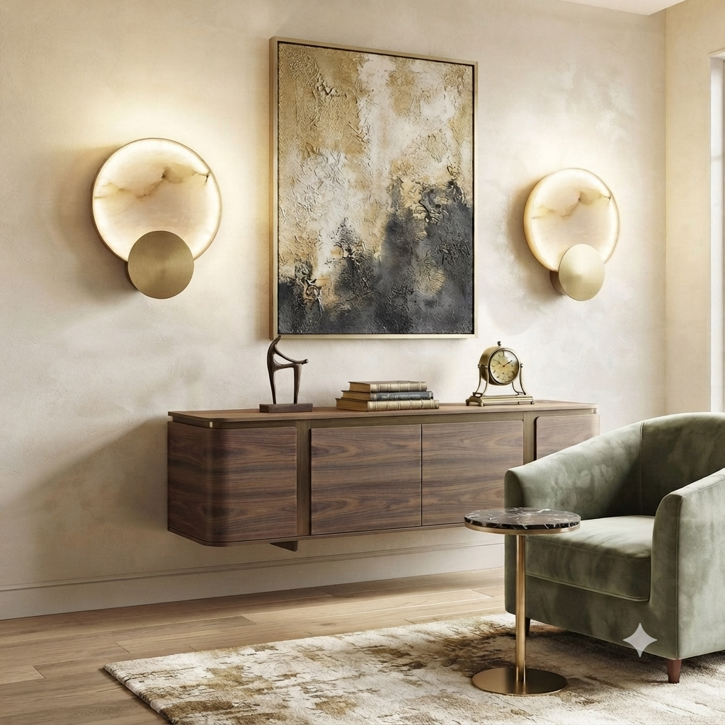 Yunnan - Alabaster Wall Lamp