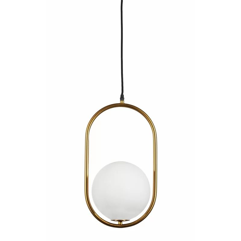 Milan A - White Glass Pendant Light Philippines